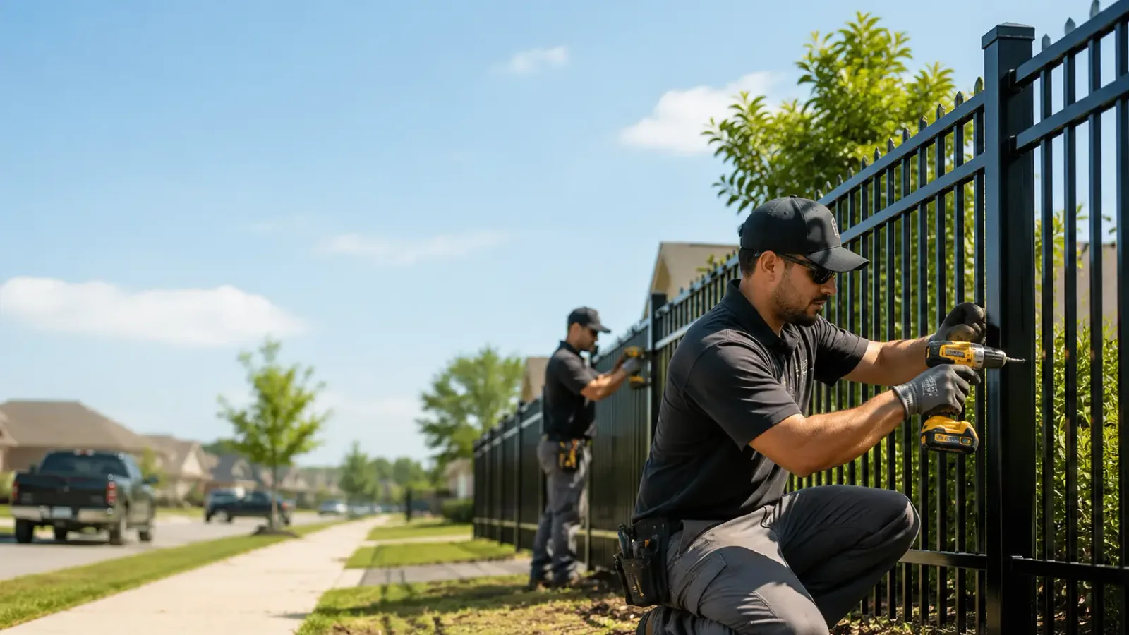 Metal Fence Installation in Roca, NE